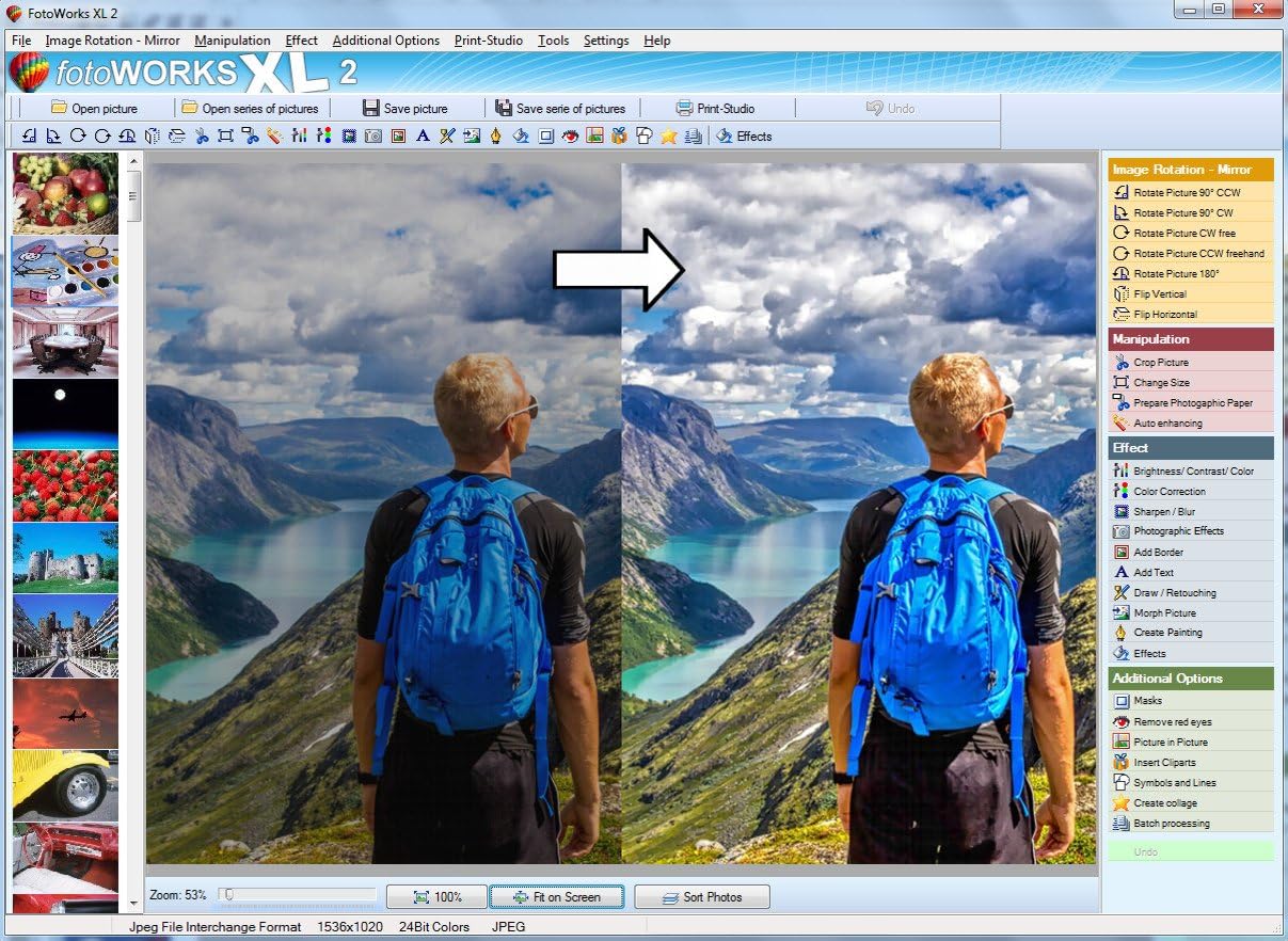 free mac utility to edit photo crop rotate sharpen